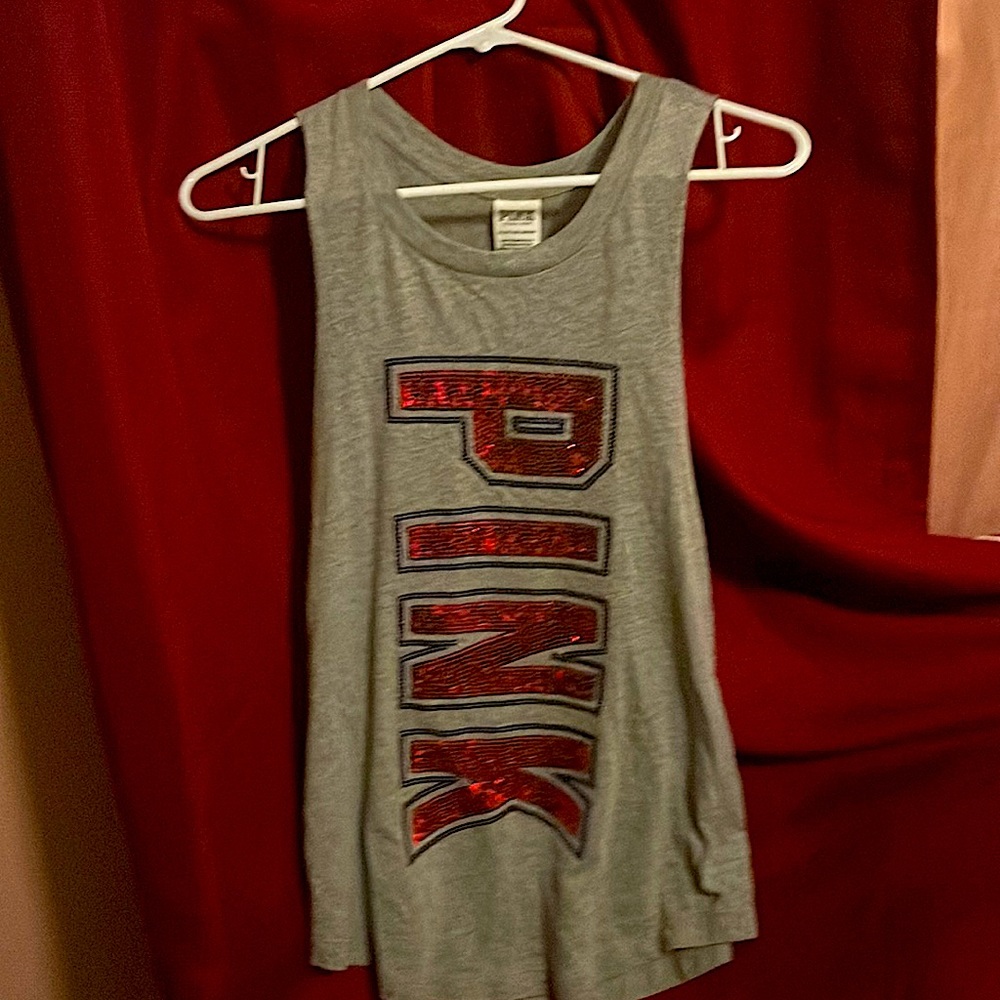 Pink tank top